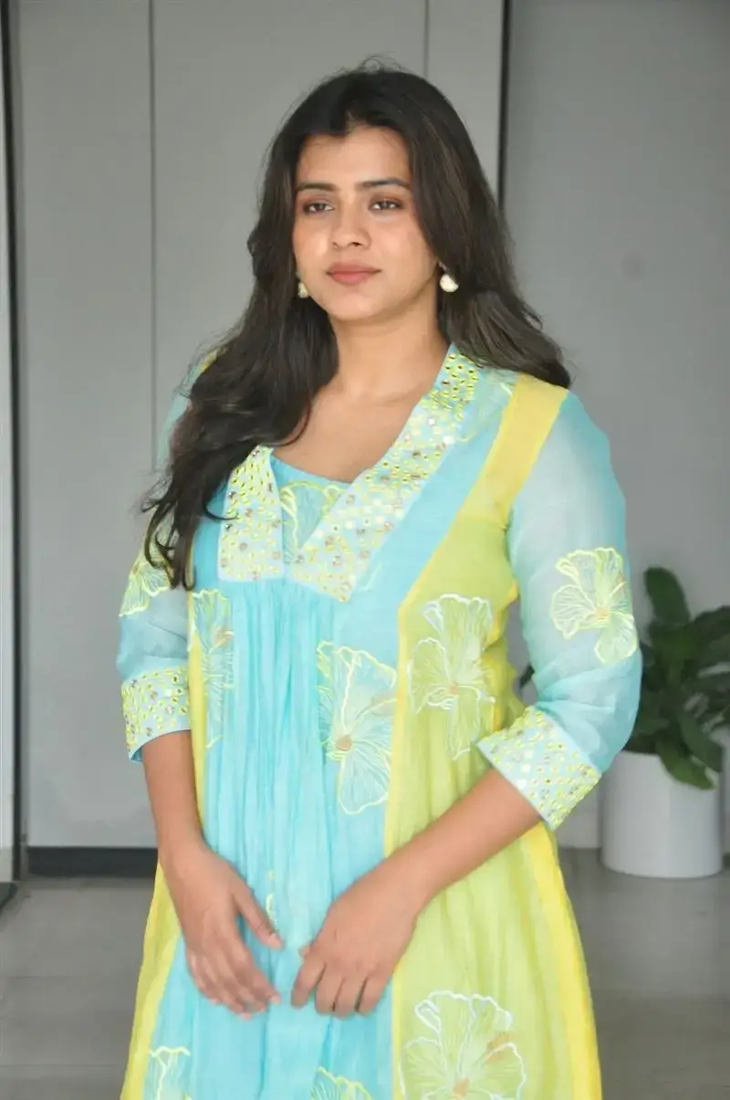 Actress Hebah Patel at Latest Indian Movie Interview